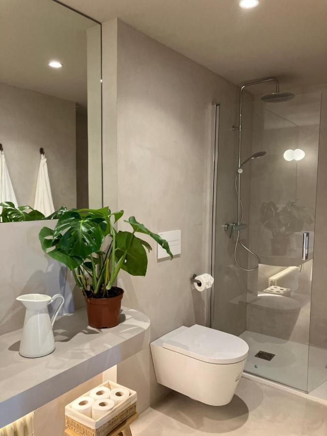 Apto centro con jardín Santander Exterior foto