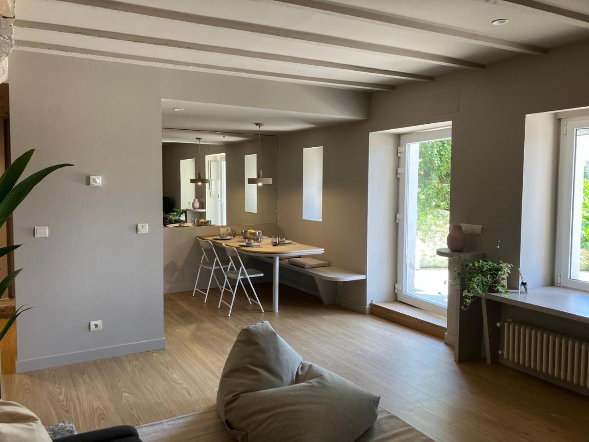 Apto centro con jardín Santander Exterior foto
